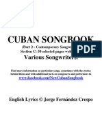 Cuban Songbook 2C PDF