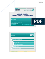 2 Animal Models in Preclinical Researches