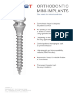 Orthodontic Mini-Implants: Size Variety For Optimal Localization