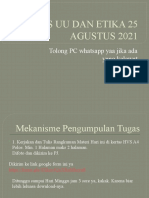 Rangkuman Tugas UU 25 Agustus 2021