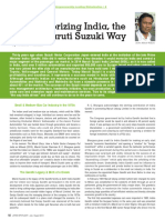 Otorizing India, The Maruti Suzuki Way: by Mukesh Williams