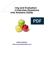 Monitoring and Evaluation Specialist Interview Questions and Answers 1705