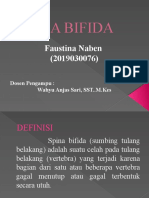 Spina Bifida - Faustina Naben