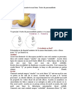 Cunoaste-te mai bine. Teste de personalitate