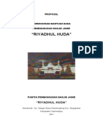 Proposal Riyadhul Huda