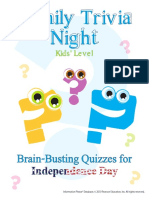 Family Trivia Night: Brain-Busting Quizzes For