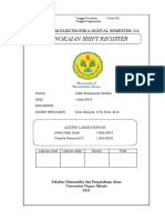 Galih Muhammad Ghufron - 1306619059 - Laporan Awal (Shift Register)