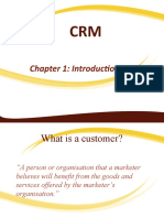 Chapter 1: Introduction To CRM