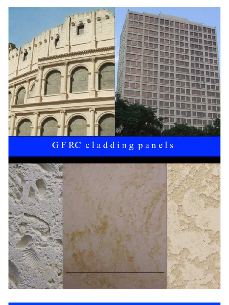 Gfrc Cladding Panels Pdf Building Architectural Design