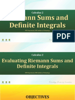 MTPPT2 Rieman Sums and The Definite Integral