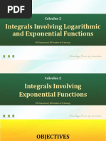 MTPPT3 Integrals Involving Logarithmic and Exponential Functions