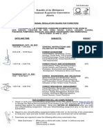 Lic. Exam For Foresters-Oct. 20 and 21, 2021edit