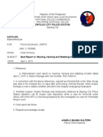 Danda. Sample Spot, Progress and Final Report Assignmnet