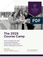 The 2025 Course Camp: The University of Hosk