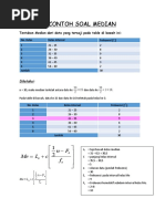 Contoh Soal Mean Median Modus Data Kelompok | PDF | Metode & Bahan Ajar