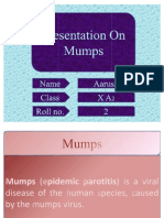 Presentation on Mumps
