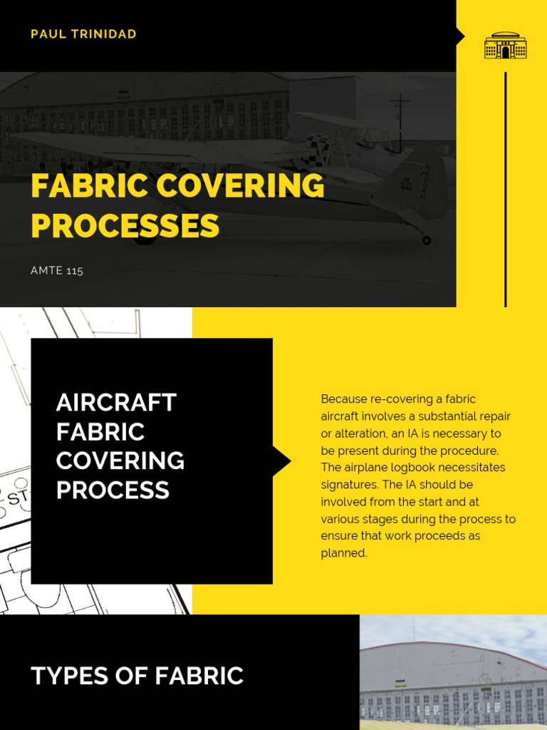 Fabric Covering Processes Paul Trinidad PDF Materials