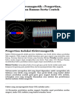 Materi Dan Tugas Induksi Elektromagnetik