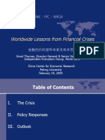 Worldwide Lessons From Financial Crises