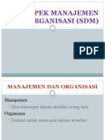 7-Aspek Manajemen Dan Organisasi
