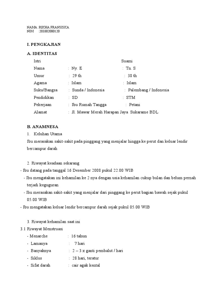 Distosiabahu Rikha Fransiska Pdf