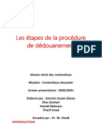 Les étapes de la procédure de dédouanement