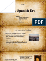The Spanish Era Group 4