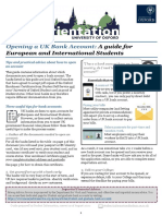 Oxford Bank Account Guide For European and International Students 2020 - 0