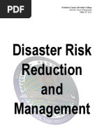 Lesson 1: What Is Disaster and Disaster Risk?