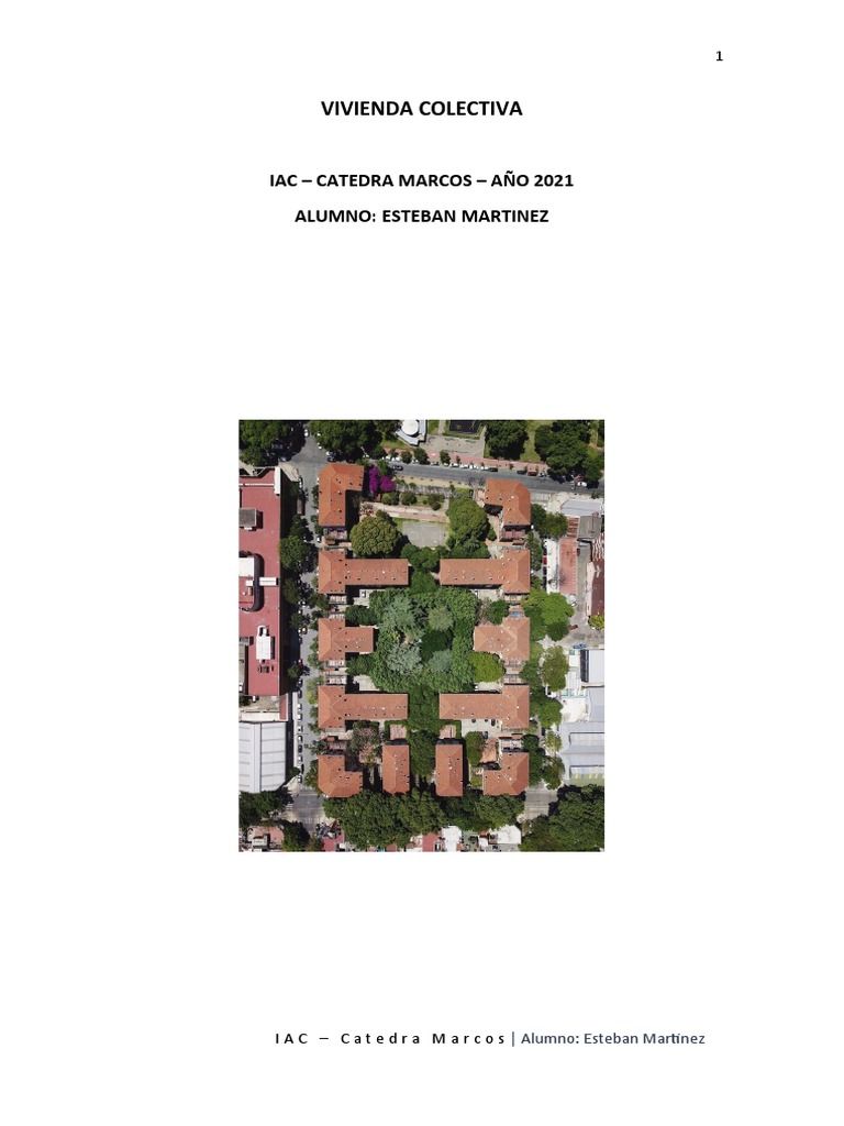 Evolución de la Vivienda Colectiva | PDF