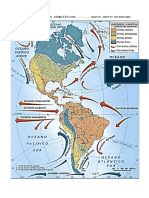 América, Mapa Climático Simplificado