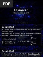 Electric Field Problems and Solutions | PDF | Electric Field | Physics