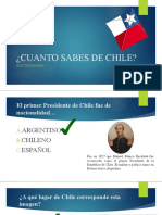 ¿CUANTO SABES DE CHILE