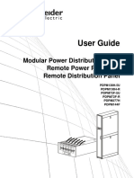 User Guide: Modular Power Distribution Units Remote Power Panel and Remote Distribution Panel