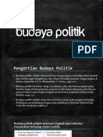 Budaya Politik