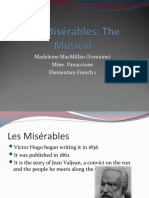 The Story of Les Misérables Musical