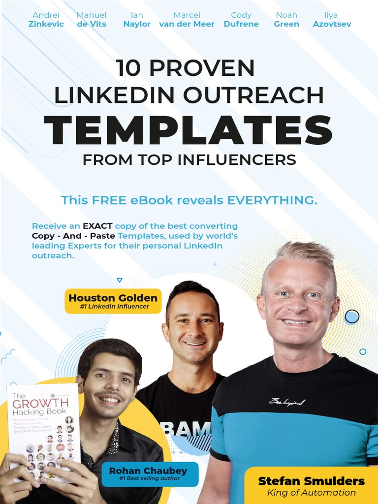 10 Proven LinkedIn Outreach Templates | PDF | Linked In | Facebook