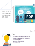 Ppt Educación Sexualidad , Género y Habilidades Socioemocionales Sesión 1 Derechos Sexuales