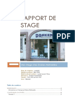 Rapport de Stage: Mon Stage Chez Draken Multimédia