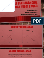 Pemasaran - Konsep Perdagangan, Pasar, Dan Teori Pasar