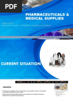 Pharmaceuticals & Medical Supplies: Amarila Malik Professor, Faculty of Pharmacy - Universitas Indonesia