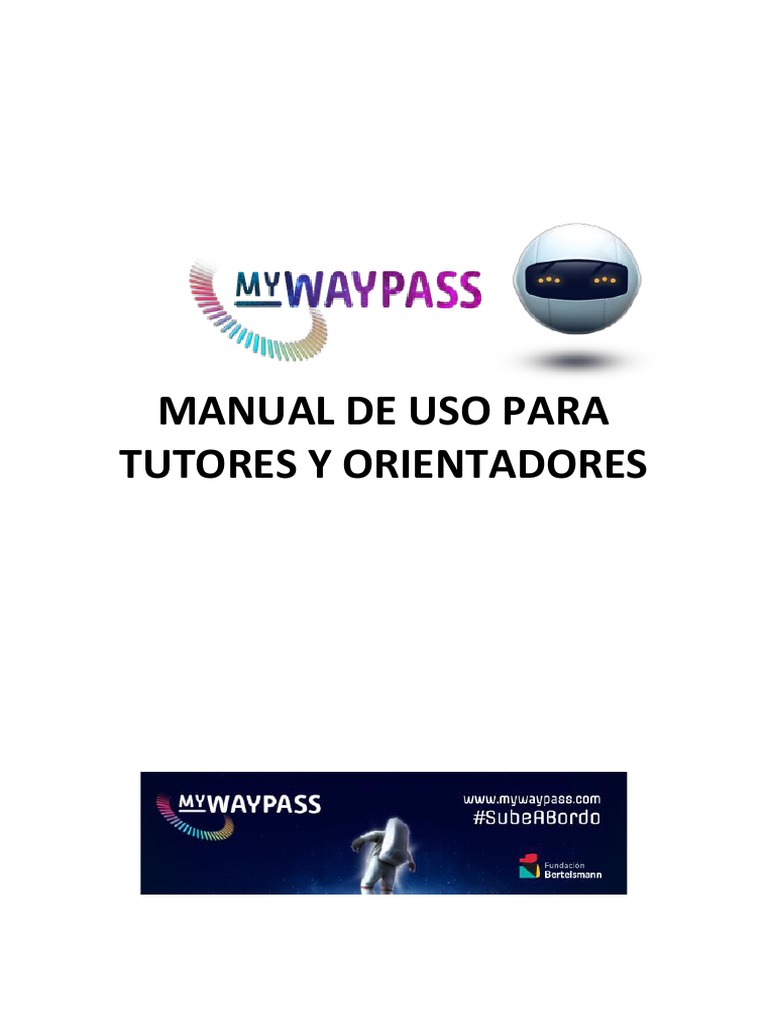 Guía para Tutores de MyWayPass | PDF | Aprendizaje | Cookie HTTP