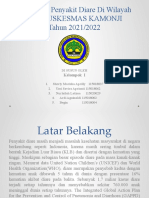 Surveilans Penyakit Diare Di Wilayah Kerja PUSKESMAS KAMONJI