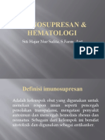 Imunosupresan & Hemotologi
