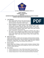 Surat Edaran Ketua Satuan Tugas Penanganan Covid 19 Nomor 21 Tahun 2021