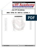 IMO 6th Set a Answer Key (1)