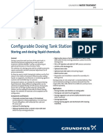 Configurable Dosing Tank Stations: Storing and Dosing Liquid Chemicals