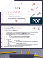 Rubber Eraser Planners for High School _ by Slidesgo