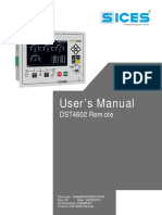 User's Manual: DST4602 Remote