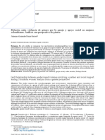 Relacion Entre Violencia de Genero Por La Pareja y Apoyo Social en Mujeres Colombianas